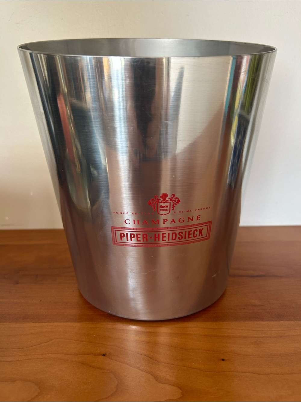 Vintage Piper-Heidsieck French Champagne Ice Bucket - Excellent Condition🥂